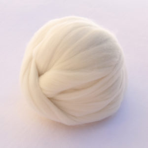 Natural Wool Top/Roving/Sliver 100g